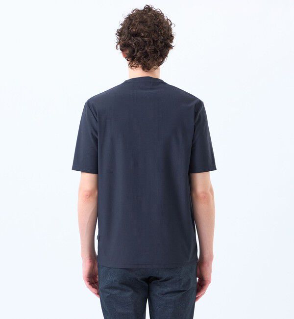 MACKINTOSH PHILOSOPHY「【TROTTER with FREEZE TECH 】 トロッター Tシャツ クルーネック　氷撃プリントトリコット」|Tシャツ・カットソー|