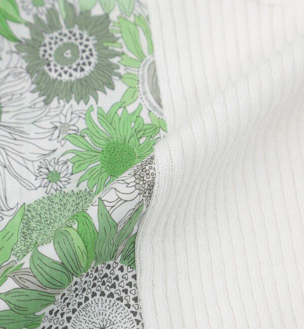 MACKINTOSH PHILOSOPHY「リバティコンビノースリーブポロニット」|ニット・セーター|