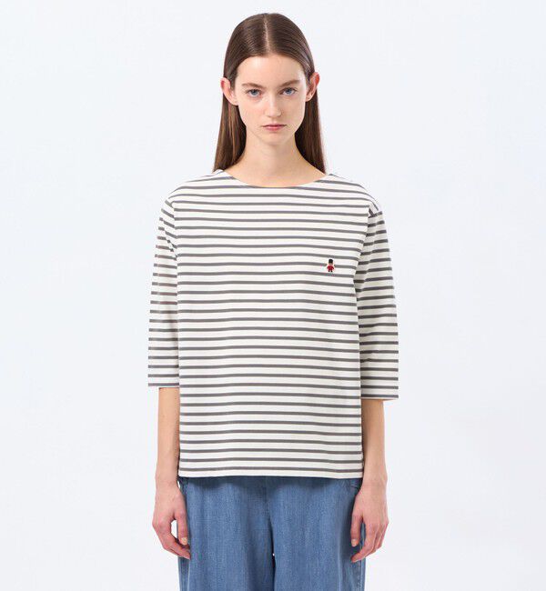 MACKINTOSH PHILOSOPHY「バッキンガムベア バスクボーダーTシャツ」|Tシャツ・カットソー|