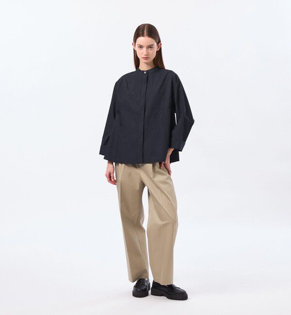 MACKINTOSH PHILOSOPHY「ペグトップライトチノパンツ」|スラックス|