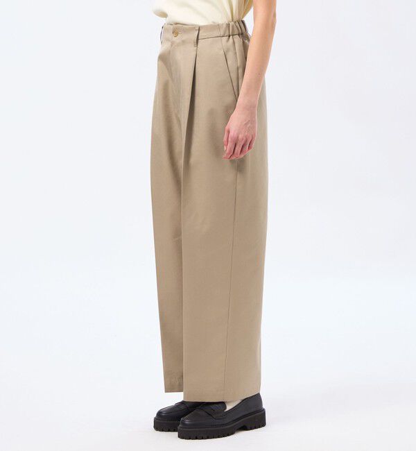 MACKINTOSH PHILOSOPHY「ペグトップライトチノパンツ」|スラックス|