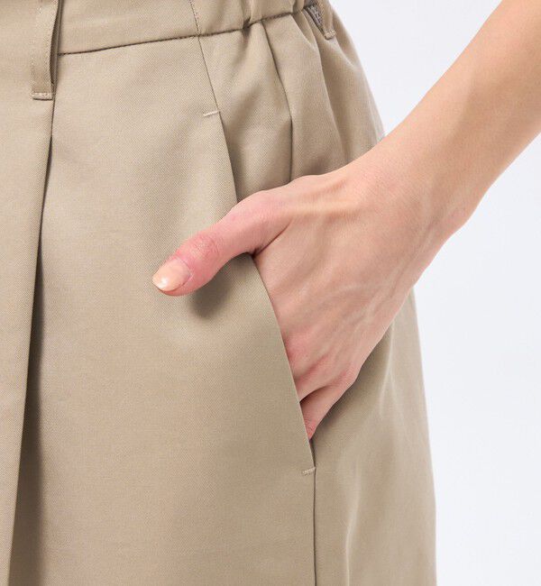 MACKINTOSH PHILOSOPHY「ペグトップライトチノパンツ」|スラックス|