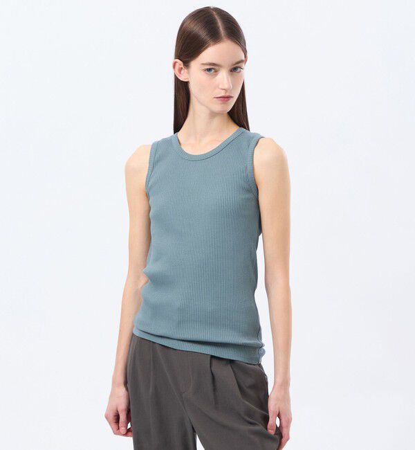 MACKINTOSH PHILOSOPHY「Uネックタンクトップ」|Tシャツ・カットソー|ネイビー