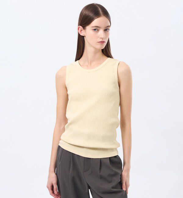 MACKINTOSH PHILOSOPHY「Uネックタンクトップ」|Tシャツ・カットソー|イエロー