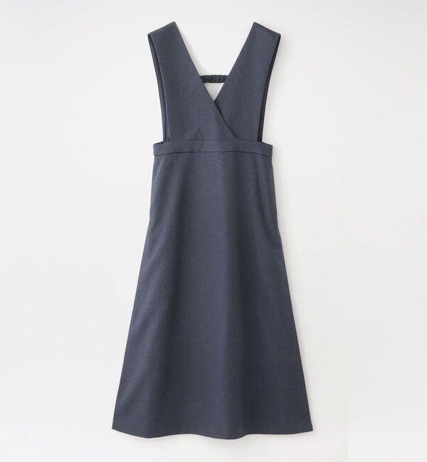  「カシュクールジャンスカ」|ワンピース|ネイビー