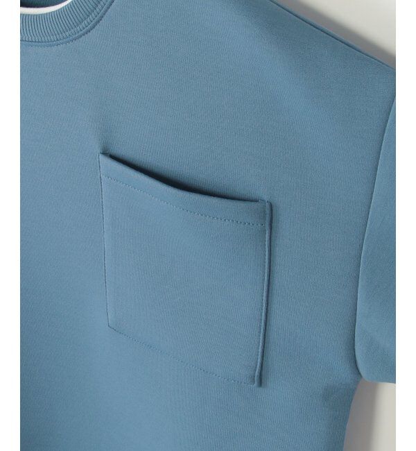 ikka kids「【洗濯機で洗える／親子おそろい】GOKU楽ダンボールレイヤープルオーバー（120~160cm）」|Tシャツ・カットソー|