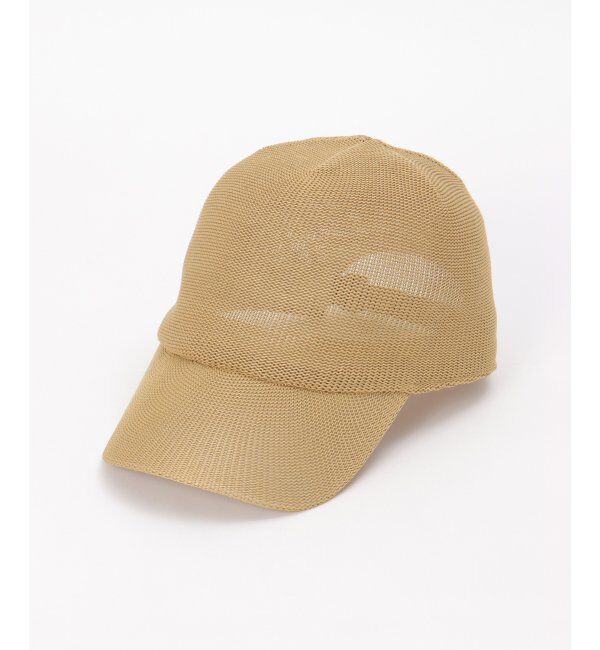 ikka「サーモ透かし柄キャップ」|その他|マスタード