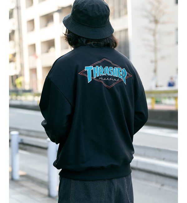VENCE share style「THRASHER スラッシャー ダイヤロゴスウェット」|スウェット・ジャージ|