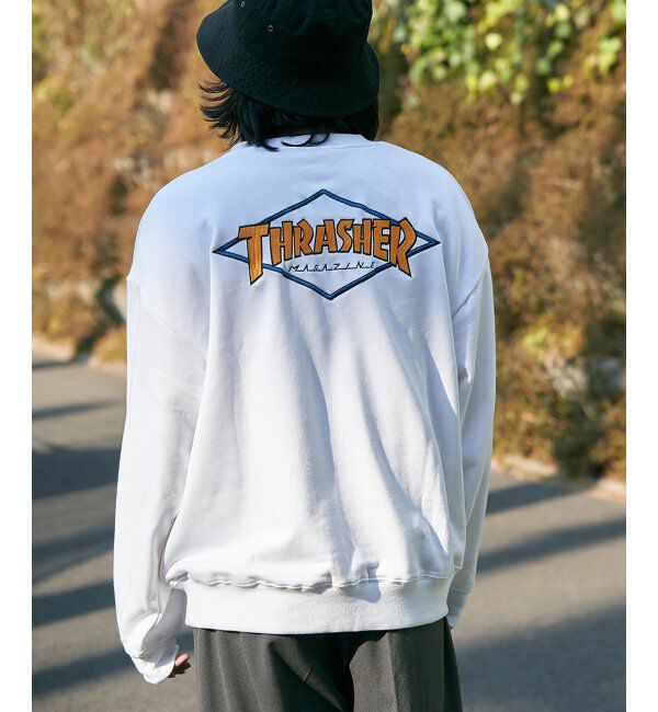 VENCE share style「THRASHER スラッシャー ダイヤロゴスウェット」|スウェット・ジャージ|