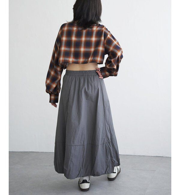 VENCE share style「裾ドロストショートシャツ」|シャツ・ブラウス|