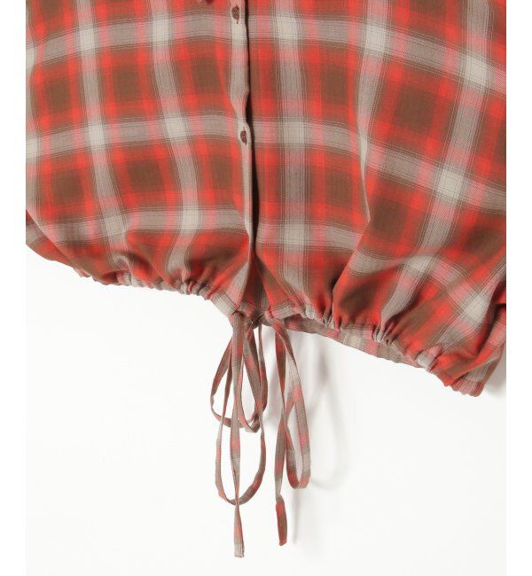 VENCE share style「裾ドロストショートシャツ」|シャツ・ブラウス|