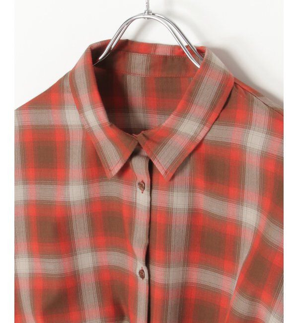 VENCE share style「裾ドロストショートシャツ」|シャツ・ブラウス|