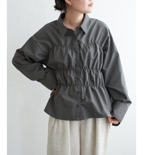 VENCE share style「ブロードシャーリングシャツ」|シャツ・ブラウス|