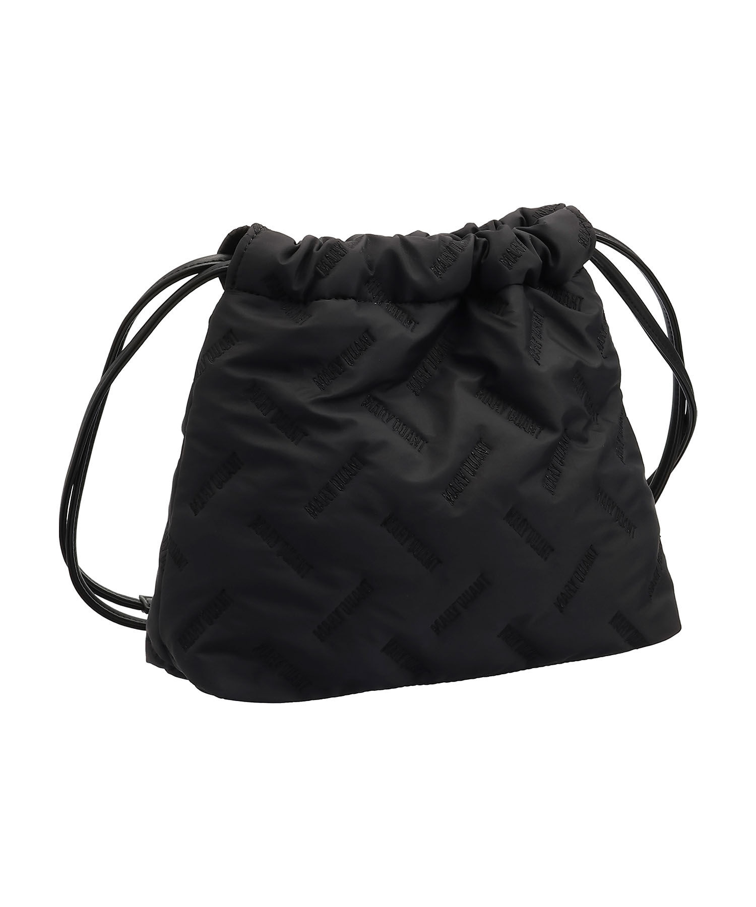 MARY QUANT「バイアスロゴ刺繍 ミニトート」|トートバッグ|