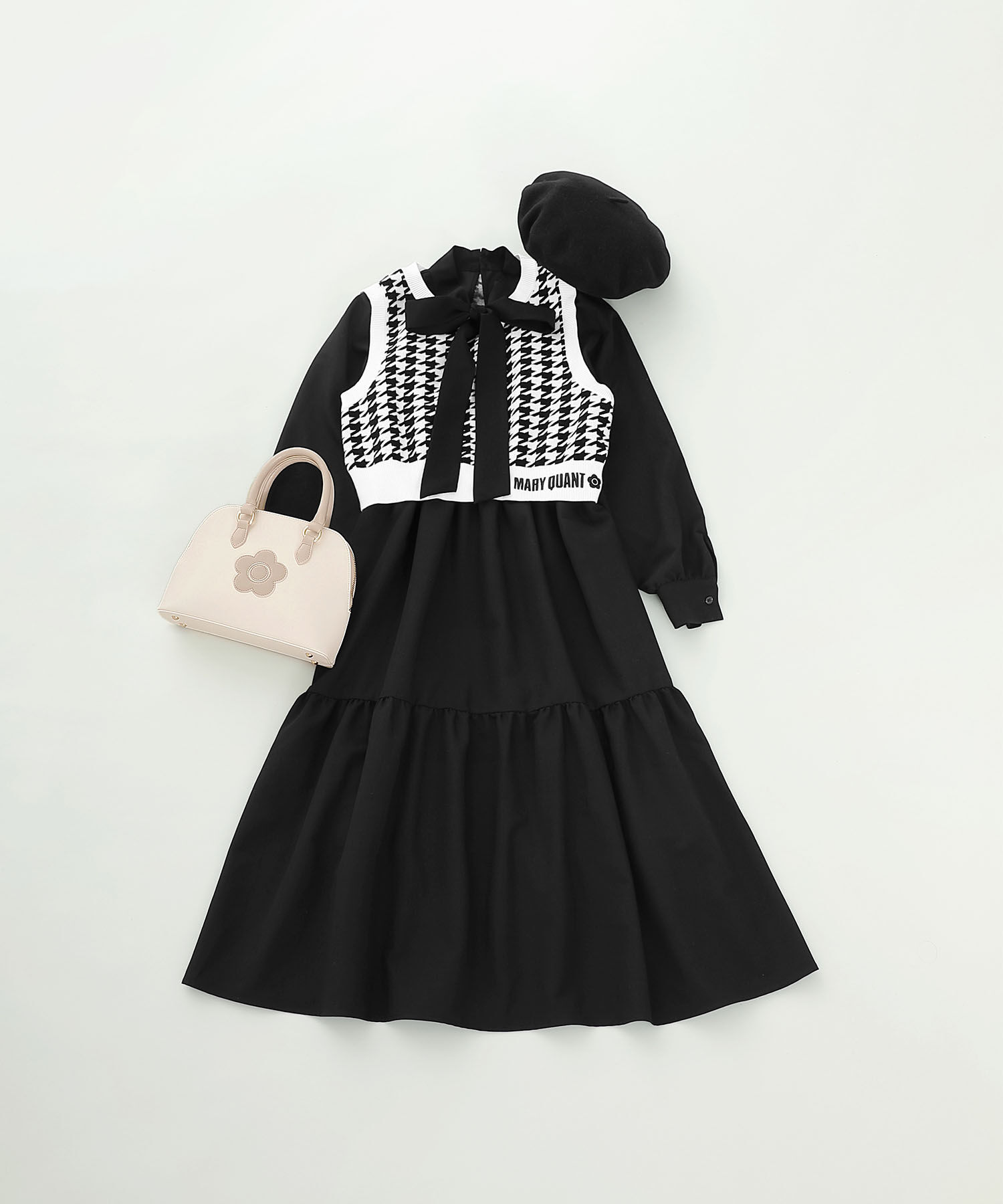 MARY QUANT「ラウンドシェイプ 2WAYミニトート」|トートバッグ|