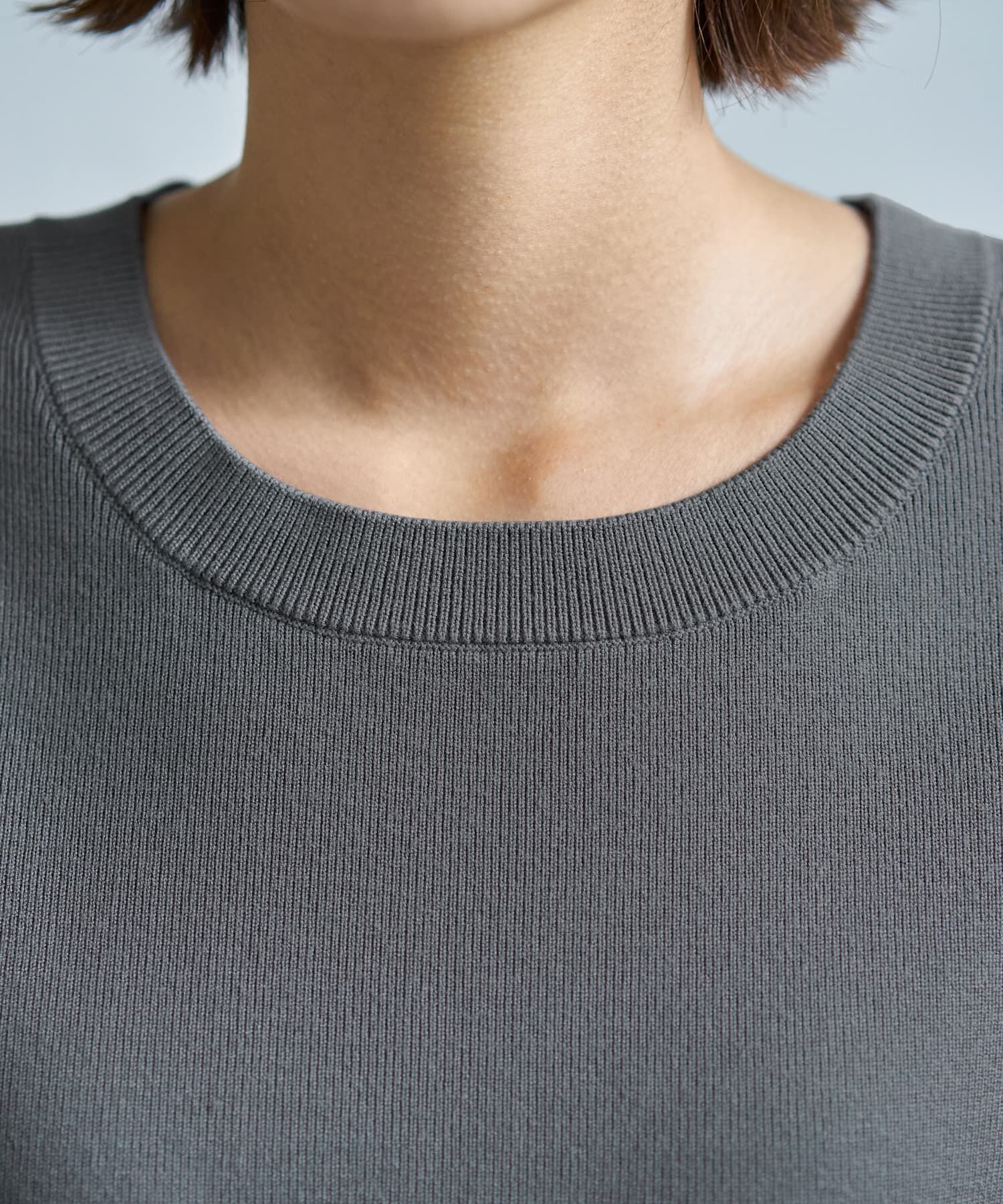 STYLE DELI「スムースハイゲージゆったりクルーネックニット」|ニット・セーター|