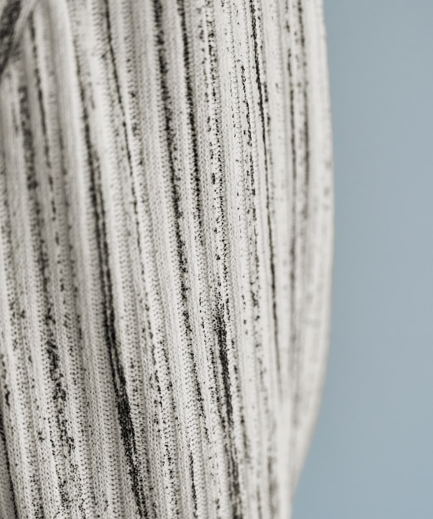 STYLE DELI「かすれ柄編みWボタン襟付きトップス」|ニット・セーター|