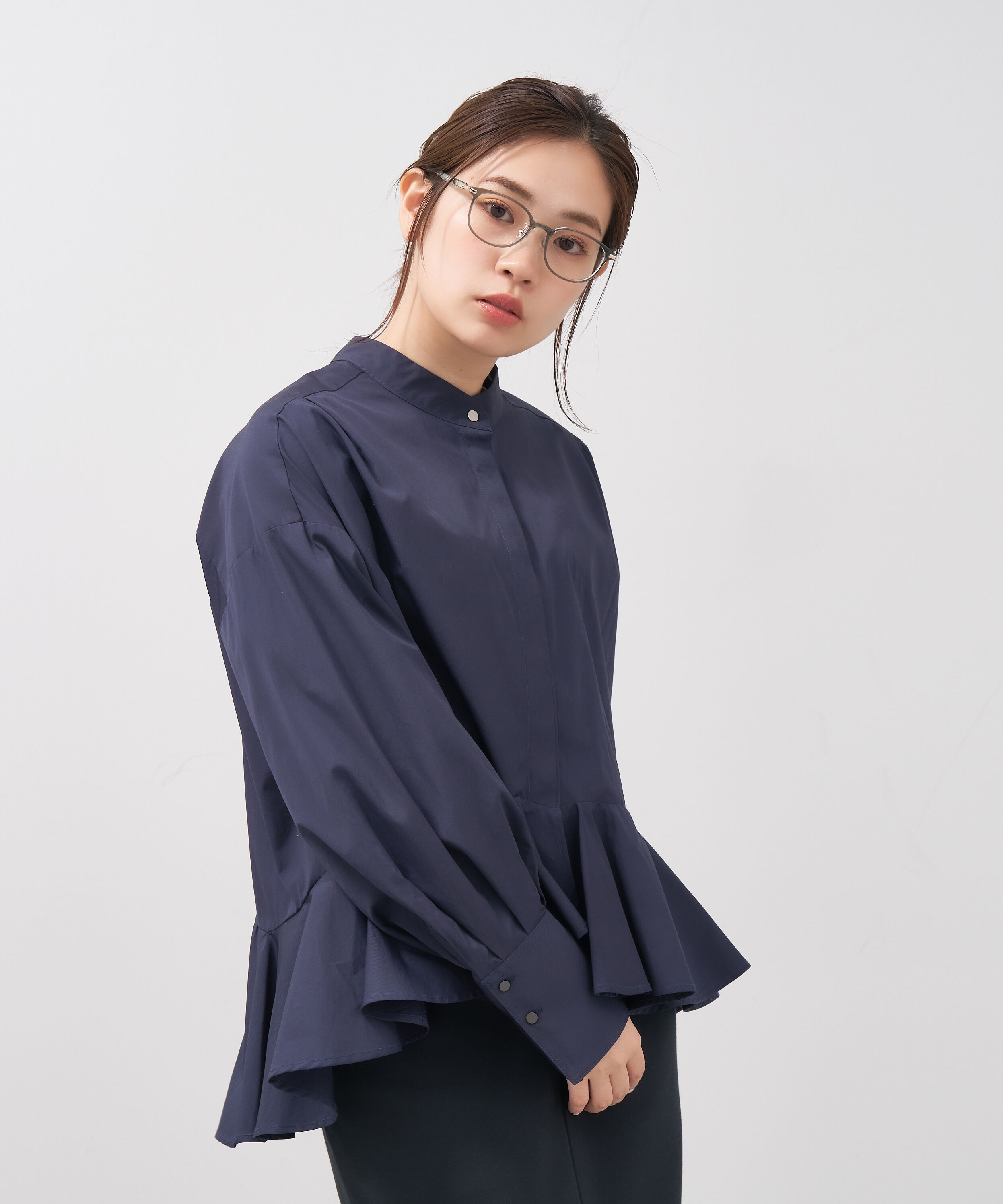  「ウェリントン型 メガネ｜上品で高級感のある 大人可愛いメガネ フェミニン レンズ交換券付き STANDARD MUSE」|メガネ|