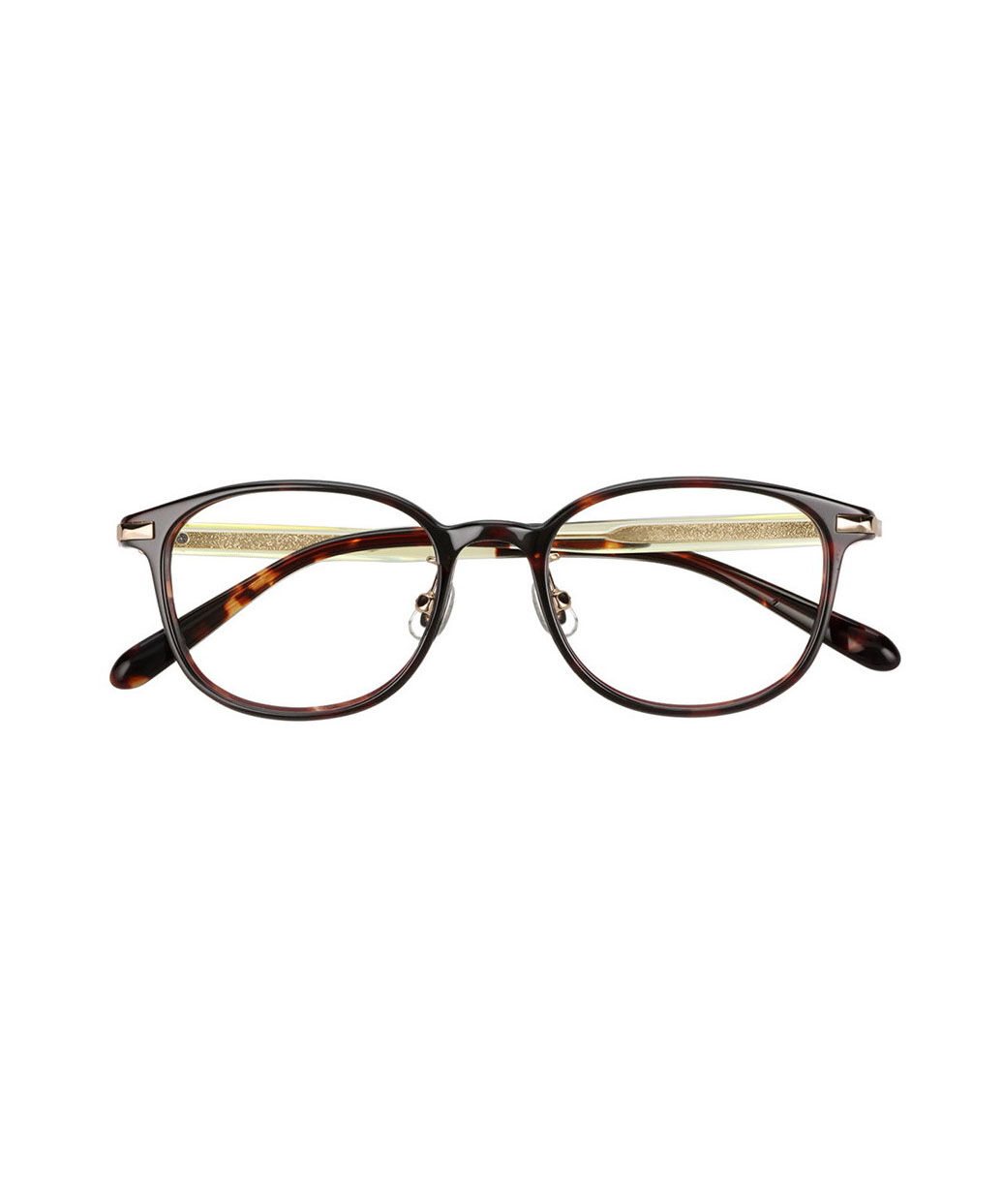  「ウェリントン型 メガネ｜上品で高級感のある 大人可愛いメガネ フェミニン レンズ交換券付き STANDARD MUSE」|メガネ|