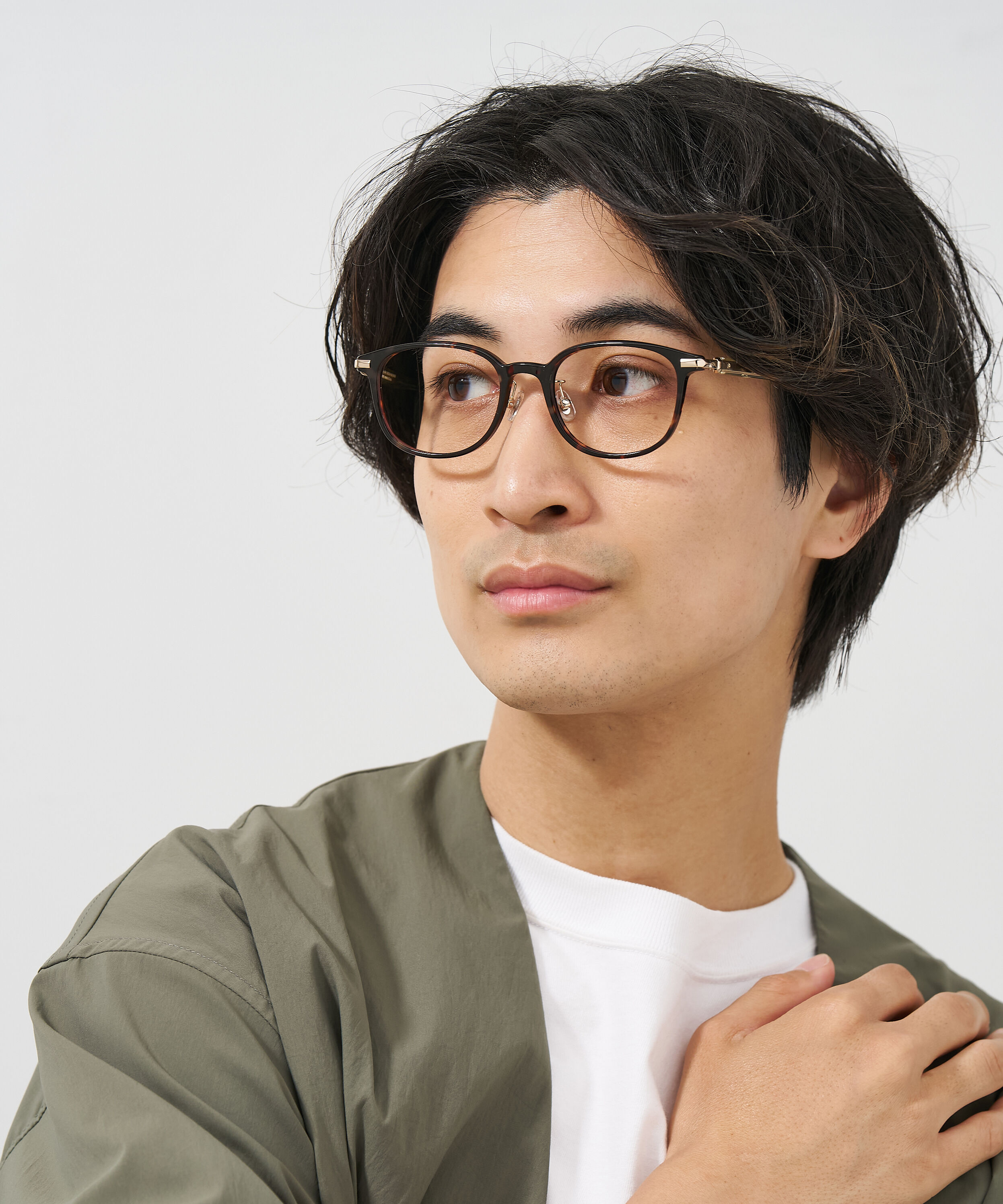  「ウェリントン型 メガネ｜上品で高級感のある 大人可愛いメガネ フェミニン レンズ交換券付き STANDARD MUSE」|メガネ|