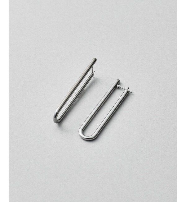 Jouete「[コネクト] フープピアス オーバル」|ピアス|