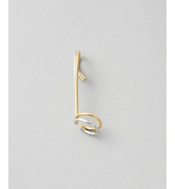 Jouete「[トーンカフス] ノート コンビカラー」|イヤーカフ|ゴールド系その他