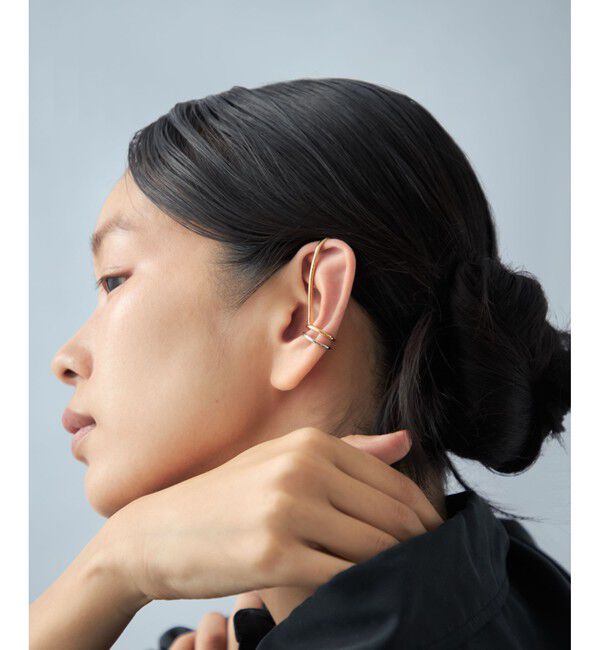 Jouete「[トーンカフス] ノート コンビカラー」|イヤーカフ|