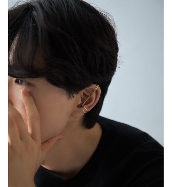 Jouete「[トーンカフス] ノート コンビカラー」|イヤーカフ|