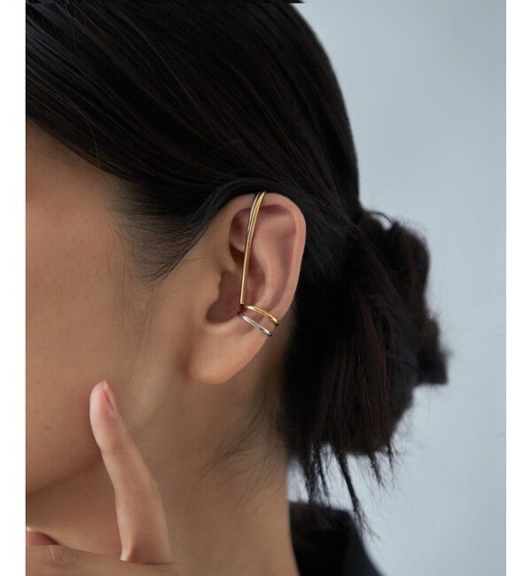 Jouete「[トーンカフス] ノート コンビカラー」|イヤーカフ|