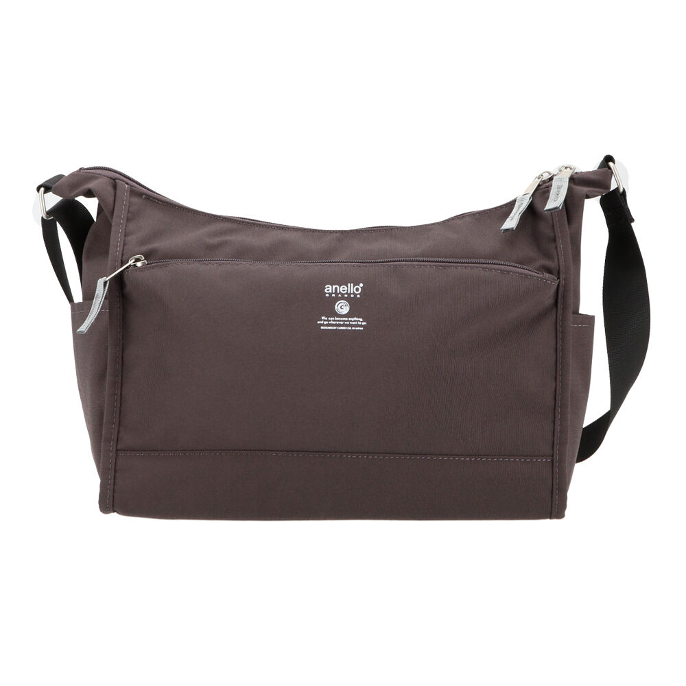 anello「アネロ ショルダーバッグ 撥水 通販 anello GRANDE レディース メンズ 斜めがけ」|ショルダー・メッセンジャー|ブラック1