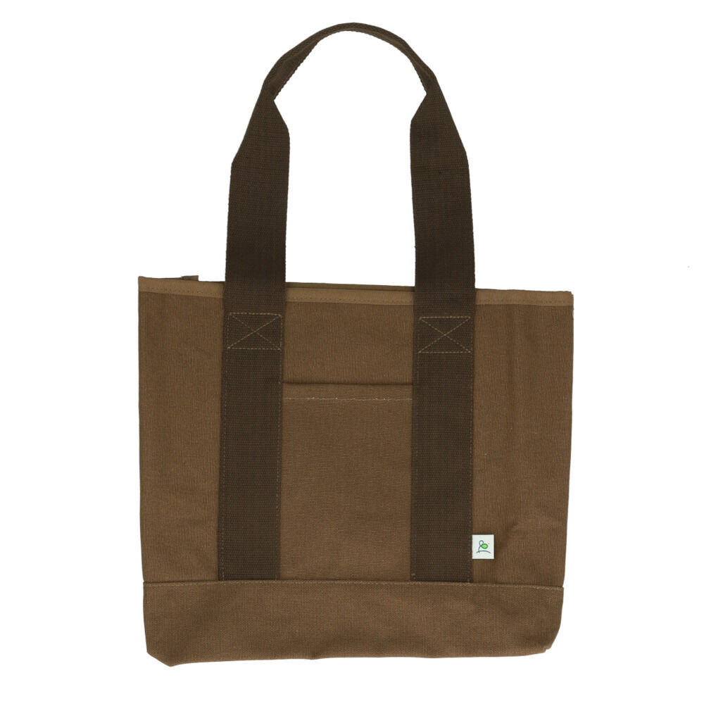 BACKYARD FAMILY「トートバッグ キャンバス 無地 通販 キャンバストートバッグ 多収納 キャンバストート」|トートバッグ|ブラウン2