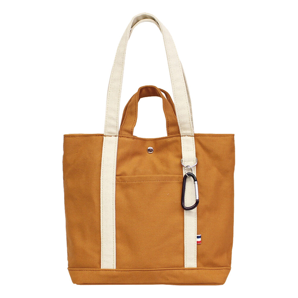 BACKYARD FAMILY「トートバッグ 小さめ 肩掛け 通販 メンズ レディース おしゃれ A4 帆布 しっかり 通勤 通学」|トートバッグ|イエロー1