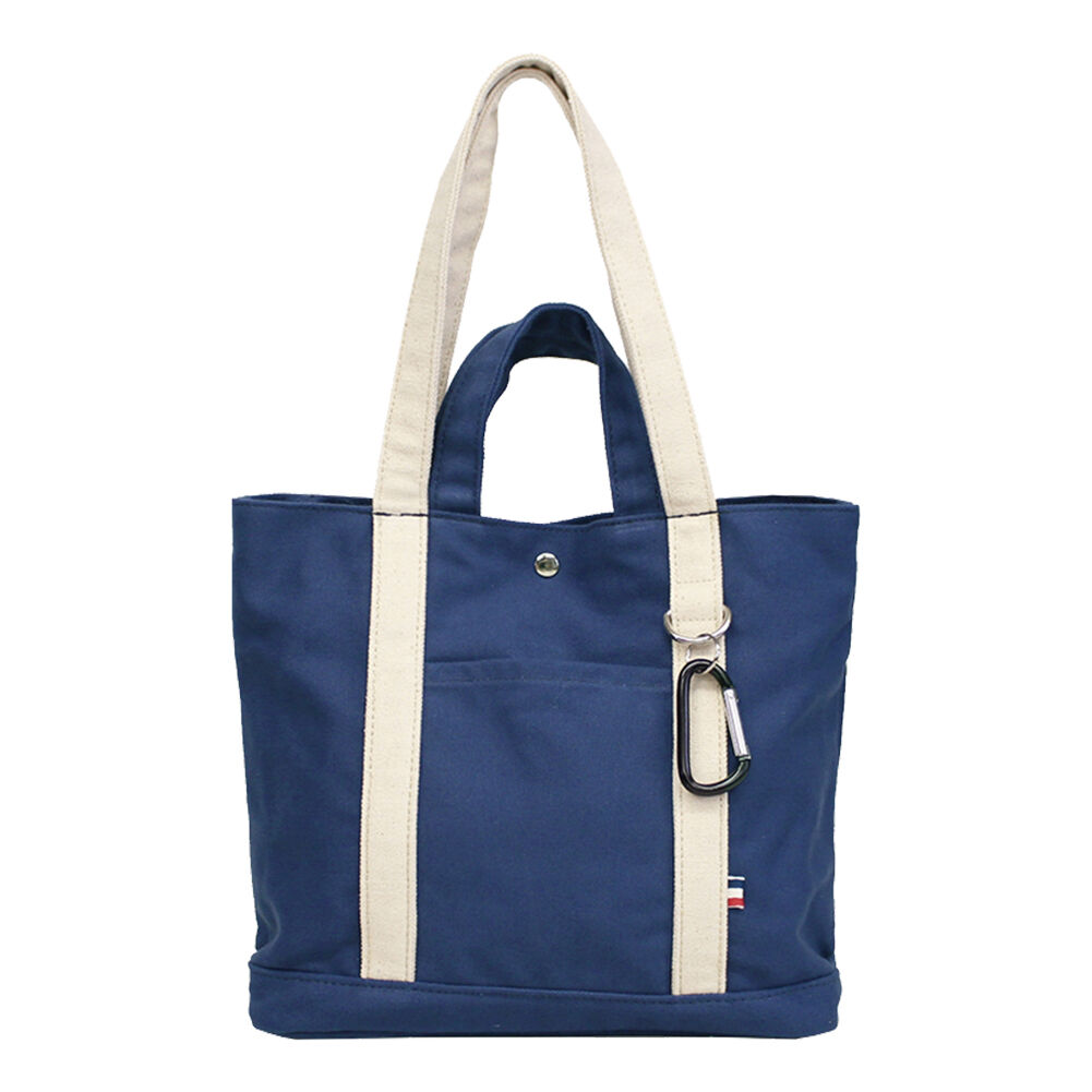 BACKYARD FAMILY「トートバッグ 小さめ 肩掛け 通販 メンズ レディース おしゃれ A4 帆布 しっかり 通勤 通学」|トートバッグ|ブルー1