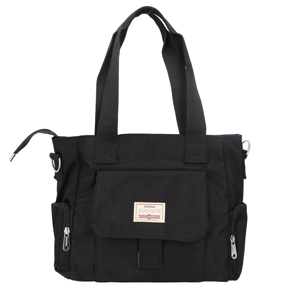 BACKYARD FAMILY「トートバッグ レディース 大きめ 通販 トートバック ナイロン 肩掛け ママバッグ マザーズバッグ」|トートバッグ|ブラック1