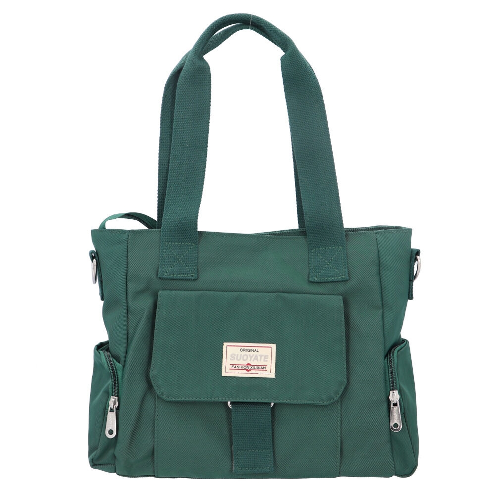 BACKYARD FAMILY「トートバッグ レディース 大きめ 通販 トートバック ナイロン 肩掛け ママバッグ マザーズバッグ」|トートバッグ|グリーン2
