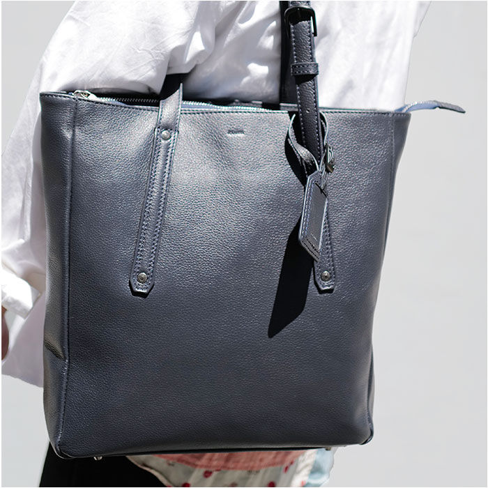 BACKYARD FAMILY「SOLATINA ソラチナ レザー トートバッグ SBG-00092 通販 トートバック 縦型」|トートバッグ|