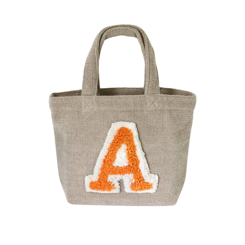 BACKYARD FAMILY「トートバッグ ミニ キャンバス アルファベット 通販 ランチバッグ ランチバック トートバック」|トートバッグ|ベージュ1