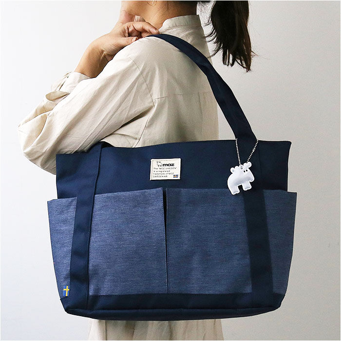 moz「moz トートバッグ モズ ZZEI-26 通販 トート 持ち手 長め レディース トートバック」|トートバッグ|