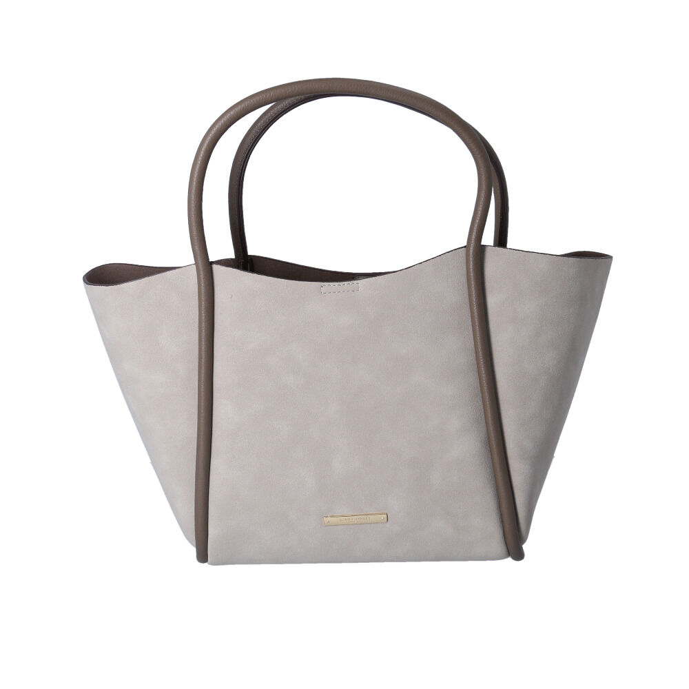 BACKYARD FAMILY「LAURA ASHLEY ローラアシュレイ トート ポーチ セット 通販 トートバック」|トートバッグ|グレー1