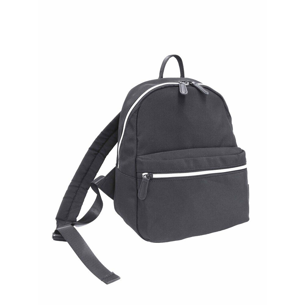 BACKYARD FAMILY「リュック 小さめ 多機能 通販 リュックサック バックパック デイパック マチあり ポケット」|リュック|ブラック1