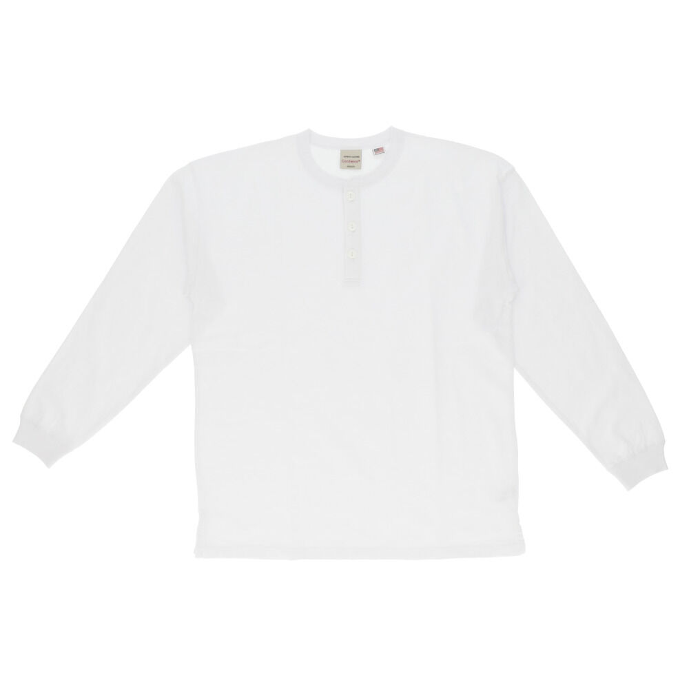 BACKYARD FAMILY「goodwear 長袖 tシャツ グッドウェア 2w75512 通販 メンズ シャツ」|Tシャツ・カットソー|ホワイト1