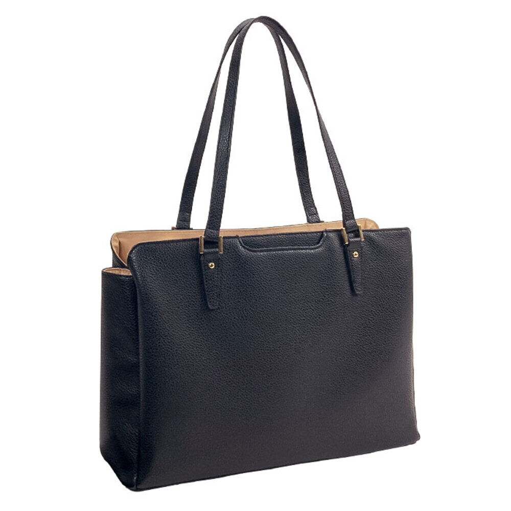 BACKYARD FAMILY「ビジネストートバッグ レディース 通販 トートバック 自立 する トート バッグ A4 a4」|トートバッグ|ブラック1