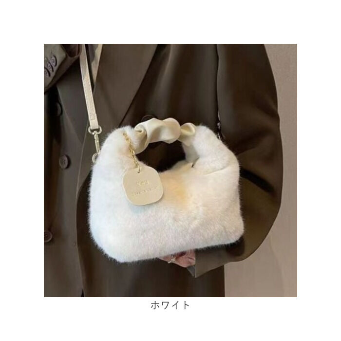 BACKYARD FAMILY「ファーバッグ 斜めがけ 通販 ファー ショルダー バッグ ハンドバッグ ショルダーバック」|ショルダー・メッセンジャー|