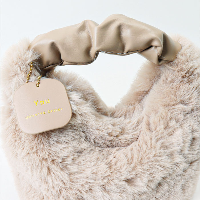 BACKYARD FAMILY「ファーバッグ 斜めがけ 通販 ファー ショルダー バッグ ハンドバッグ ショルダーバック」|ショルダー・メッセンジャー|