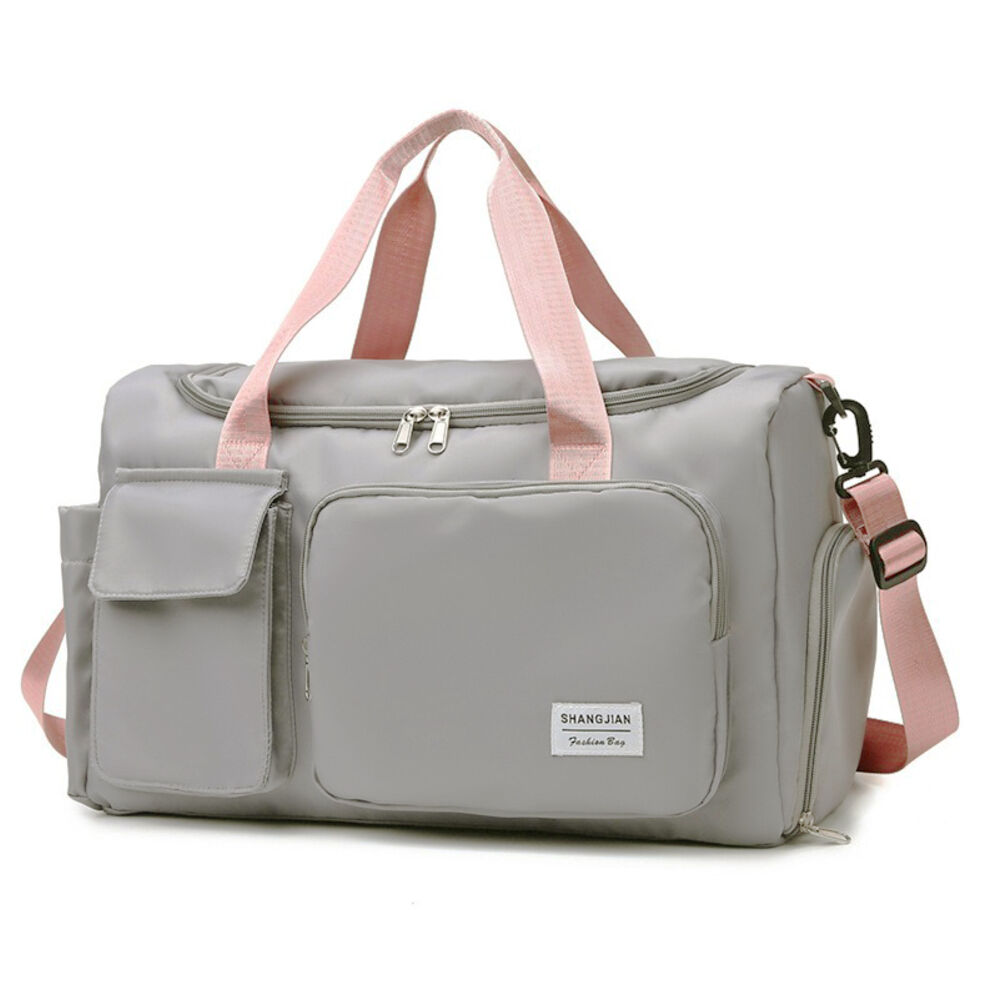 BACKYARD FAMILY「ボストンバッグ レディース 旅行 軽量 通販 メンズ 大容量 旅行バッグ 旅行カバン シューズ収納」|ボストンバッグ|グレー1