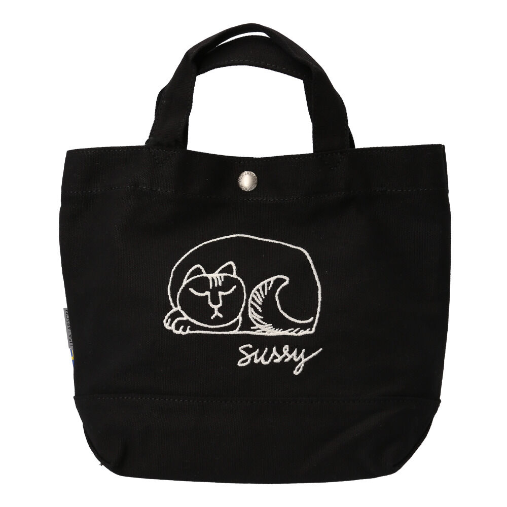 BACKYARD FAMILY「リサラーソン トート バッグ 通販 トートバッグ レディース トートバック ミニトートバッグ」|トートバッグ|ブラック1