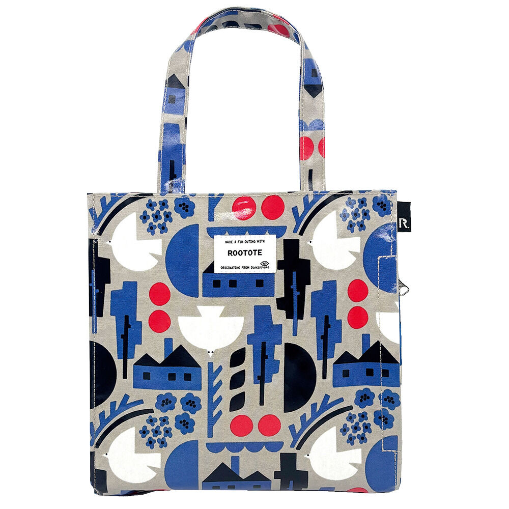 ROOTOTE「ROOTOTE ルートート トートバッグ 3611 通販 トートバック ラミネート お稽古バッグ」|トートバッグ|グレー1