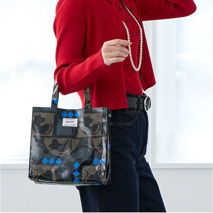 ROOTOTE「ROOTOTE ルートート トートバッグ 3611 通販 トートバック ラミネート お稽古バッグ」|トートバッグ|