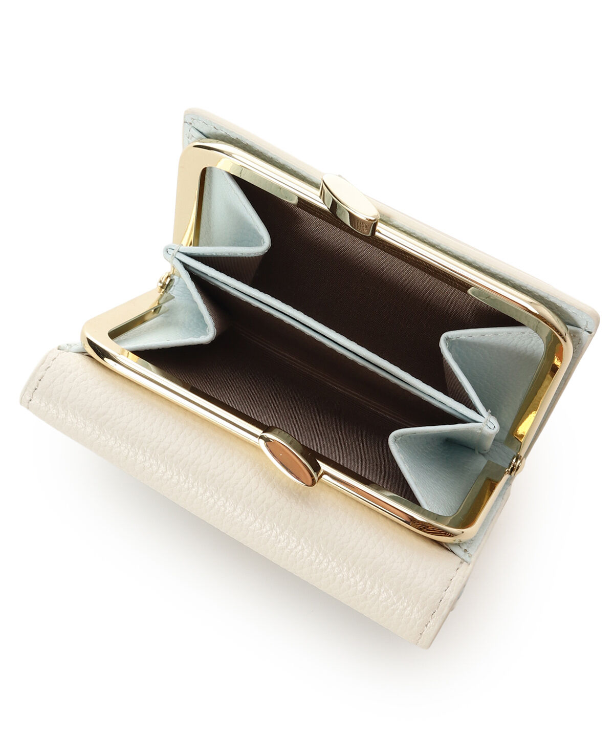 Samantha Thavasa「バイカラーリボンモチーフ口金折財布」|財布|