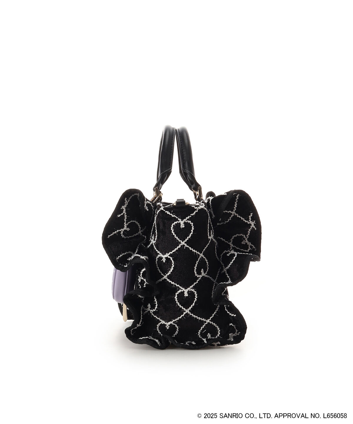 Samantha Vega「「クロミコレクション」フリルハンドバッグ」|ハンドバッグ|